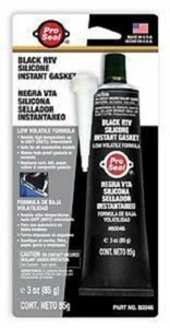 PRO SEAL N80046 3 oz. BLACK RTV Silicone Instant Gasket  FREE SHIPPING   - Picture 1 of 1