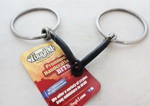 Snaffle Sweet Iron Mouth 5" Horse Bit Kelly Stainless Steel Loose Ring Western - Picture 1 of 2