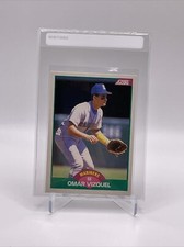 1989 Score Rookie & Traded Omar Vizquel Rookie Card #105T Mint FREE SHIPPING
