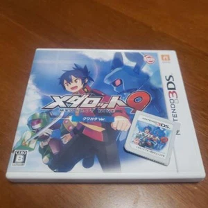 Medarot 9 Kuwagata Ver Nintendo 3DS RPG juego manual en caja 2015 importación de Japón - Imagen 1 de 6