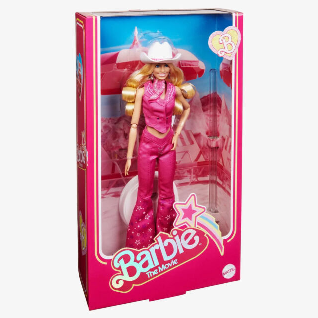 Barbie O Filme, Margot Robbie como Barbie Cowboy Western Roupa Ocident