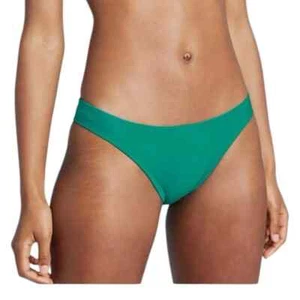 Shade & Shore Women's Low Coverage Cheeky Hipster Bikini Bottom Emerald Size XL - Picture 1 of 1