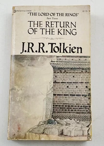 The Return Of The King By JRR Tolkien Vintage Ballantine Paperback 1975 - Imagen 1 de 7