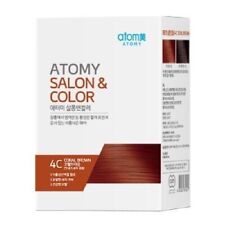 Atomy Bubble Hair Herbal 4C Coral Brown Treatment Shiny Box of 1 Application NEW