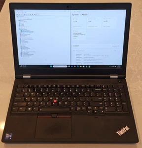Lenovo ThinkPad P15 Gen 2 15.6" i9-11950H 2.60GHz 16GB 512GB SSD RTX A2000 - Picture 1 of 7