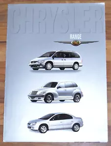 2000-01 CHRYSLER RANGE Sales Brochure - Neon, PT Cruiser, Voyager, Concept Cars - Picture 1 of 4