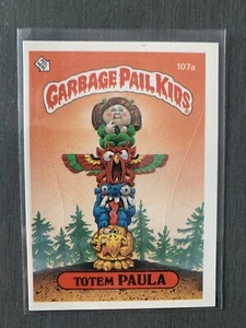 Tótem Paula 1986 cubo de basura serie 3 #107a - vintage GPK - Imagen 1 de 2