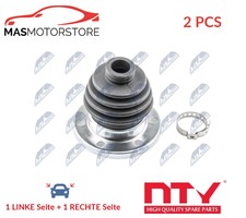 AXLE BOOT DRIVE SHAFT PAIR NTY NOP-010 2PCS V FOR VW PASSAT B2,GOLF