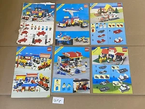 Vintage Legoland Manuals 6391 6377 6386 6393 6378 6349 Lot 16F8 - Picture 1 of 12
