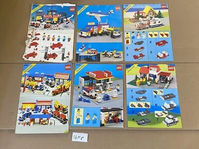Vintage Legoland Manuals 6391 6377 6386 6393 6378 6349 Lot 16F8 - Image 1 of 4