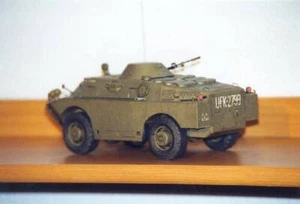 KIT MODELO DE PAPEL HÁGALO USTED MISMO coche patrulla blindado anfibio BRDM-2 escala 1:25 - Imagen 1 de 8