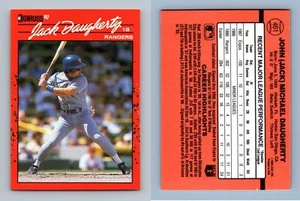 Jack Daugherty - Rangers #461 - Donruss 1990 Baseball RC Trading Card - Picture 1 of 1
