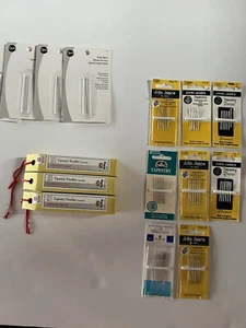 Lot of Tulip, John James, & DMC Tapestry Needles, Dritz Snag Nab-It Notions - Picture 1 of 7