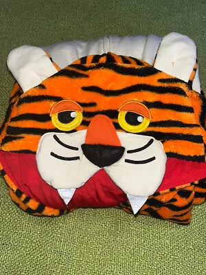 Disfraz de tigre adulto pijama de una pieza cosplay unisex talla XL, súper suave Foto 1 de 4