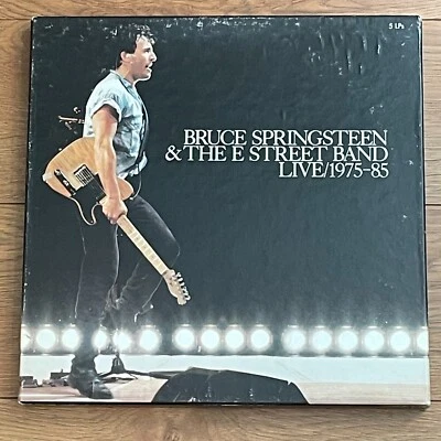 The Boss: "Bruce Springsteen & The E Street Band Live/1975-85", 5 LPs/Book, EXC - Image 1 of 4