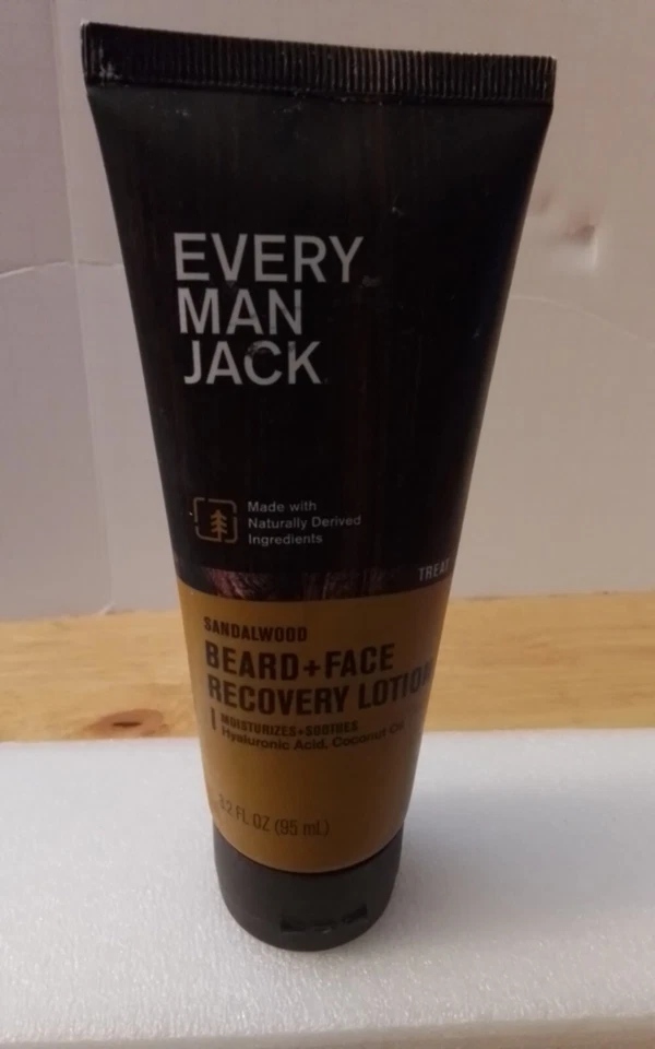 Every Man Jack Beard & Face Recovery Lotion Sandalwood 3.2 fl oz - Image 1 of 1