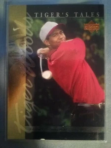 Tiger Woods 2001 Upper Deck Golf Tiger's Tales tt10 Another US AMatuer Win - Picture 1 of 1