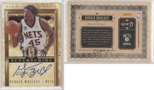 2011-12 Panini Gold Standard Superscribe Signatures /49 Gerald Wallace #22 Auto