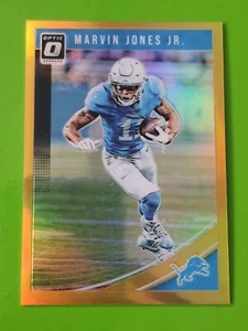 2018 Panini Donruss Optic #36 Marvin Jones Jr. Detroit Lions Gold/10 - Picture 1 of 3