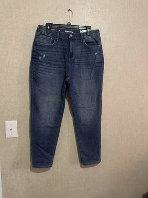 Sonoma Women’s High Rise Boyfriend Jeans Sz 10 Pockets - Image 1 of 4