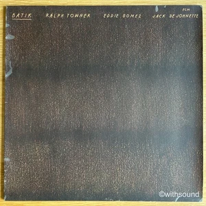 RALPH TOWNER Batik GERMAN ORIG LP 1978 ECM ECM 1121 - Imagen 1 de 4