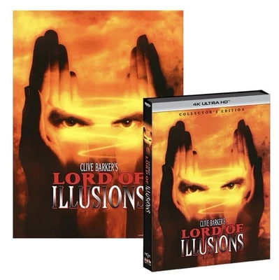 LORD OF ILLUSIONS (1995) LE 4K UHD BLURAY + SLIPCOVER + POSTER - SCREAM FACTORY - image 1 of 4
