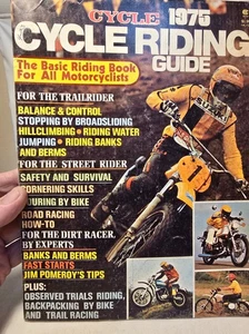 VINTAGE 1975 Cycle Illustrated Riding Guide 114 pg Magazine AHRMA MX MOTOCROSS - Bild 1 von 4