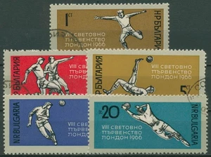Bulgarien 1966 Fußball-WM England 1633/37 gestempelt - Bild 1 von 1