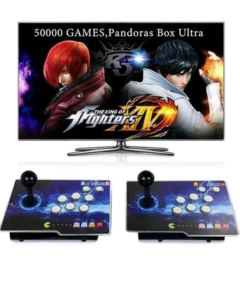 RegiisJoy 50000 in 1 Pandoras Box Ultra Arcade Game Console , Retro Game Machine - Image 1 of 4