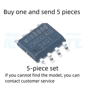 JUEGO DE 5 PIEZAS FLASH SPI W25X05CLSNIG SOP-8 - Imagen 1 de 8