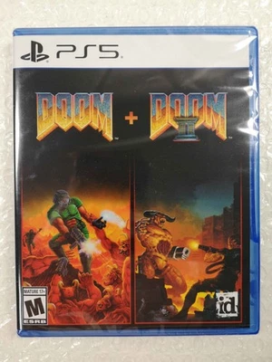 DOOM + DOOM II PS5 USA NEW (GAME IN ENGLISH) (LIMITED RUN 144) - Image 1 of 4