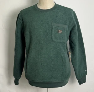 Dark Seas Herren schwerer Sherpa Pullover Dominguez Forest Green Gr. M Neu mit Etikett - Bild 1 von 4