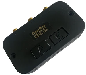 Interruttore A/B Channel Master modello 3206 RF selettore coassiale interruttore coassiale 3 vie - Foto 1 di 6