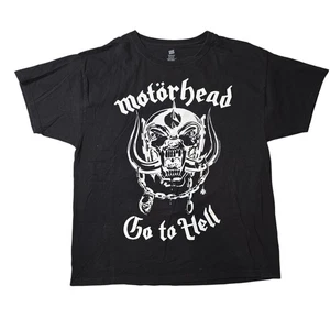 Vintage 90s Motorhead “ Go To Hell Warpig Logo T-Shirt Men XL  - Picture 1 of 7
