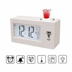 Despertador Reloj Digital Con Proyector De Hora Fecha Temperatura DS-3605 CIR - Imagen 1 de 1