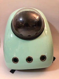 BUBBLUTION Turquoise Small Pet Carrier/Backpack Capsule With Ventilation - Picture 1 of 6
