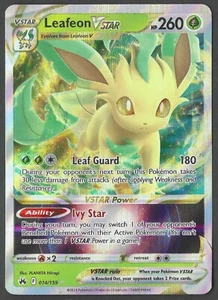 Leafeon VSTAR 014/159 Crown Zenith Holo - Picture 1 of 2