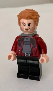 LEGO GENUINE SUPERHEROES MINI FIGURE STAR LORD JET PACK FROM 76080 EXCELLENT - Picture 1 of 2
