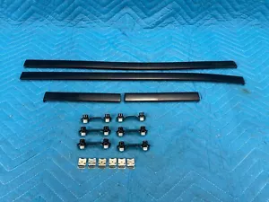 Lexus GX460 Front & Rear Roof Drip Rail Mouldings 4pc Set 39k 2010-2023 OEM - Picture 1 of 6