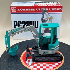 1/24 KOMATSU ULTRA URBAN PC28UU power shovel Diecast Model Japan Vintage Toy - Picture 1 of 22
