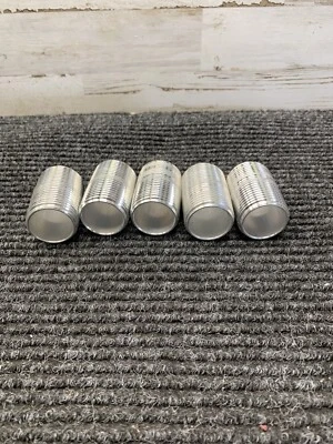 Lot of 5 - 1” x 2” Length Rigid Conduit Aluminum Close Nipples Threaded - Image 1 of 4