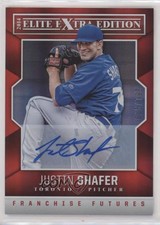 2014 Elite Extra Edition Franchise Futures Signatures /799 Justin Shafer Auto