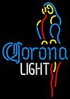 10" Vivid Corona Light Parrot Neon Sign Light Lamp Beer Bar Room Wall Decor