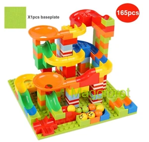Murmelbahn Marble Coaster Mega Set voll kompatibles Klemmbausteinset 165+ pcs - Bild 1 von 7