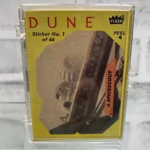 Vintage 1984 Fleer DUNE Movie Trading Card Sticker Set (1-44) - Picture 1 of 4