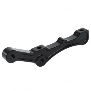 Black 1PCS 108mm Front Brake Caliper Mounting Bracket For Harley Touring Softail - Picture 1 of 3