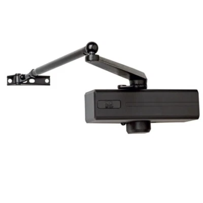 Chiudiporta Automatico Mab 564 Chiudi Porta Aereo A Molla Nero Per Porte Portone