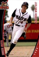 2008 Modesto Nuts Grandstand #26 Kooten Van Jason Denver Colorado Baseball Card