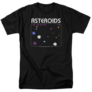 ATARI ASTEROIDS SCREEN Licensed Adult Men's Graphic Tee Shirt SM-6XL - Picture 1 of 2
