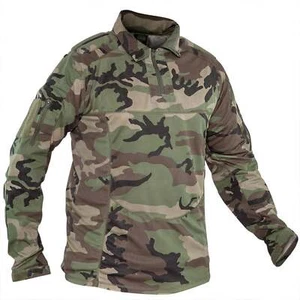 Valken Tango Combat Shirt - Woodland - Small - Picture 1 of 5